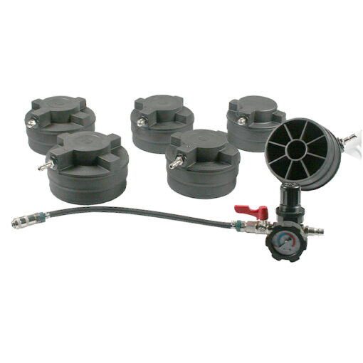 Ladeluft-Prüfsystemkoffer 105-130 mm (für Bajonettverschlüsse) – Bild 2