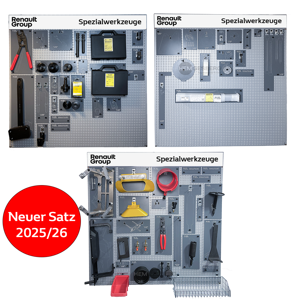 Ordnungssystem Spezialwerkzeuge Komplettsatz NEU ab 2025