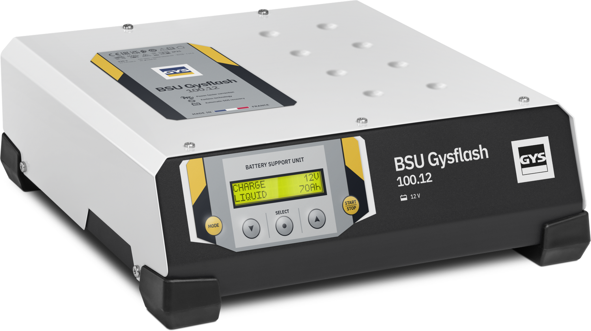 100A GYSFLASH 100.12 HF FV, 5m Ladekabel