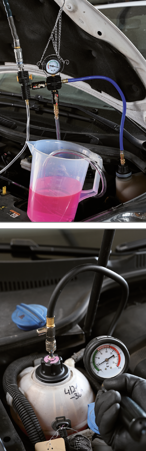 Kühlsystem Prüf-, Spül- und Füllgerät 28-teilig – Bild 2