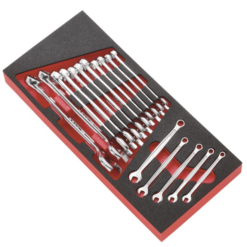 Modul Maul-Ringschlüssel OGV 16 Stk (Schaumstoffeinlage)