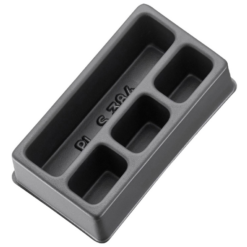 Modul Leermodul für Kleinteile (Kunststoff)4 Fächer