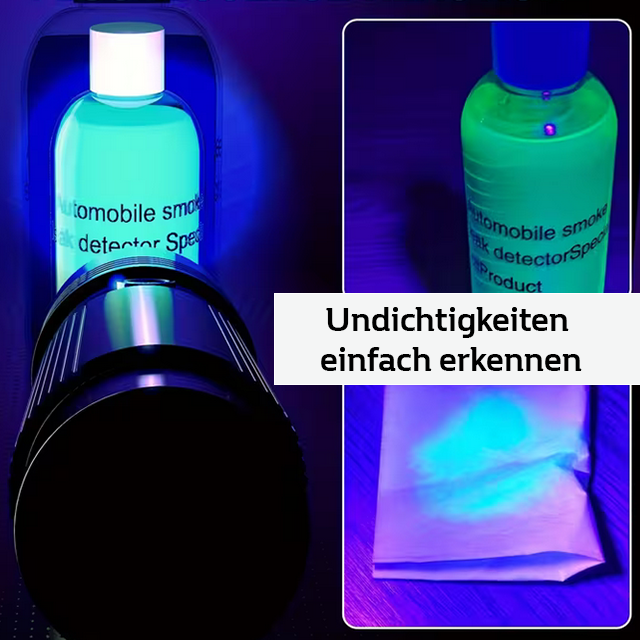 Fluoreszierende Rauchleckdetektor-Flüssigkeit – Bild 2